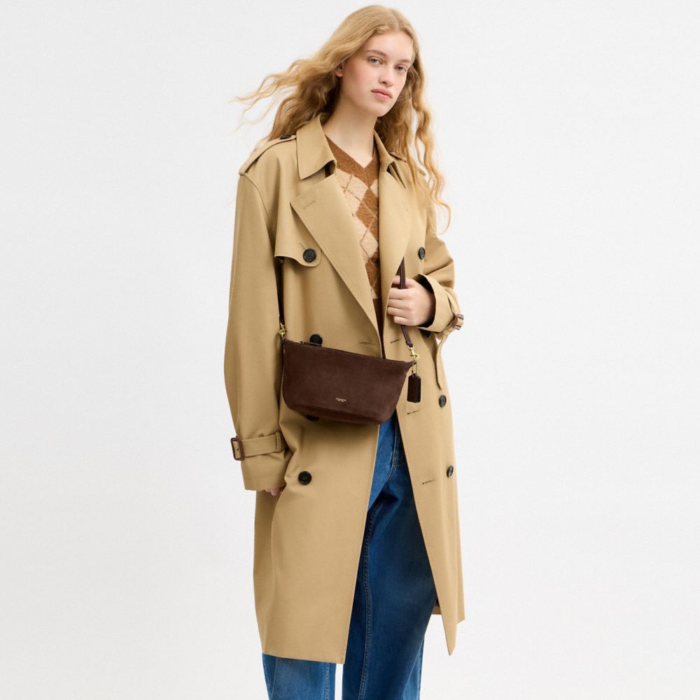 Coach Demi Bag Brass/Dark Chocolate