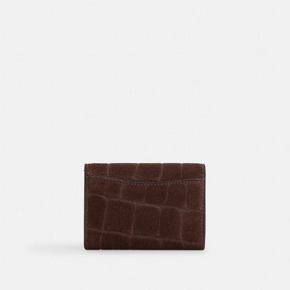 Coach Flap Card Case Gold/Maple