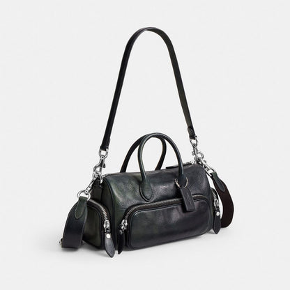 Coach Compass Bag 25 With Pockets Navy/Green