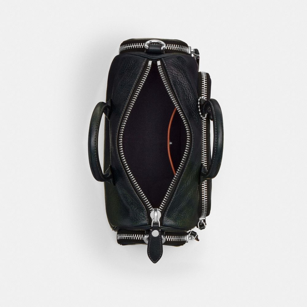 Coach Compass Bag 25 With Pockets Navy/Green