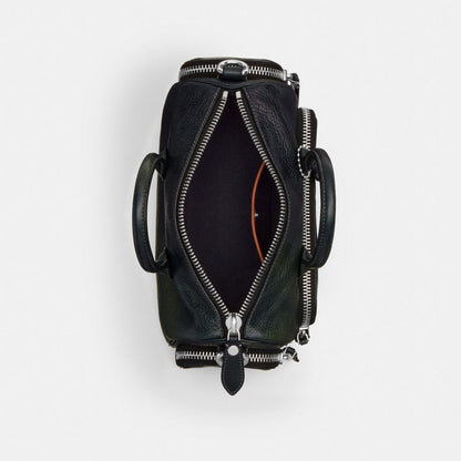 Coach Compass Bag 25 With Pockets Navy/Green