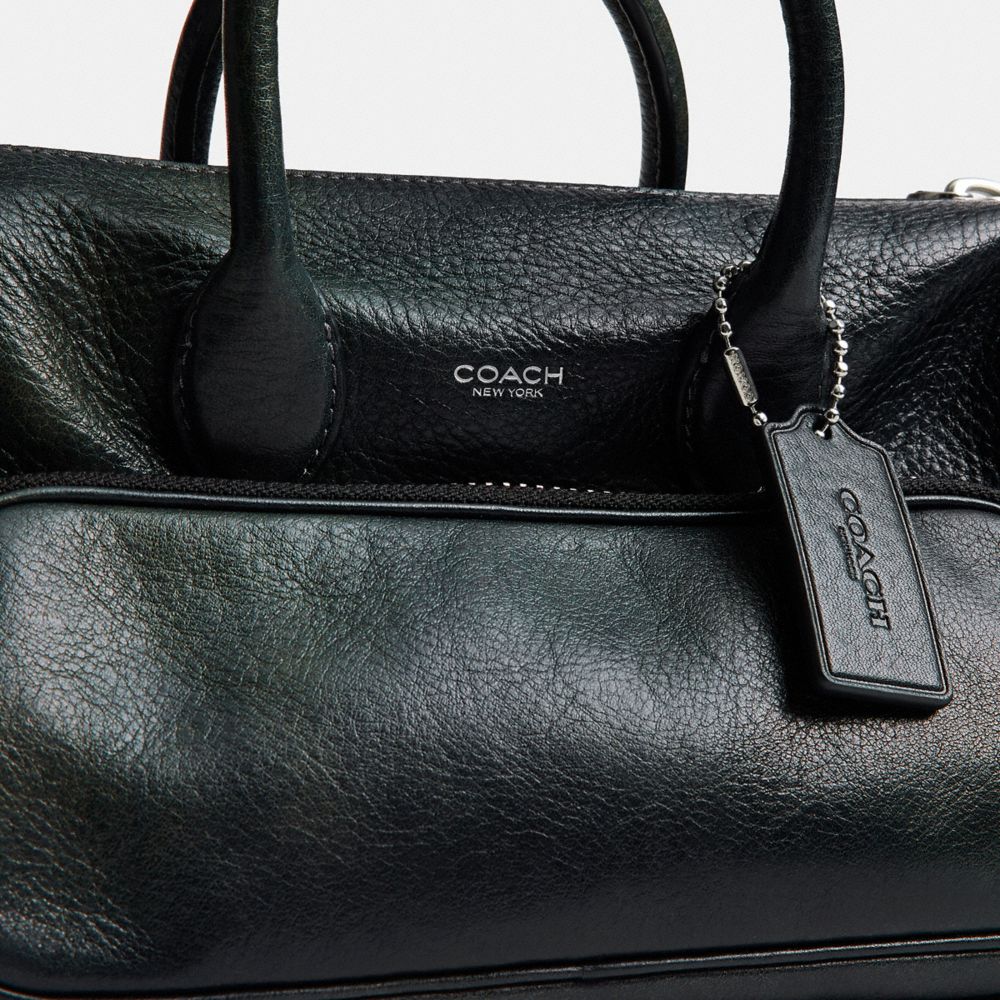 Coach Compass Bag 25 With Pockets Navy/Green