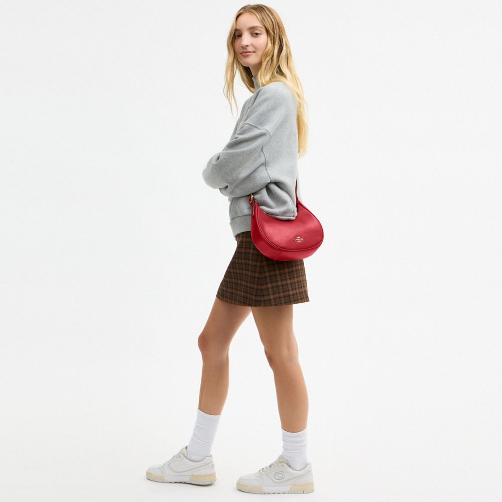 Coach Emily Shoulder Bag Gold/Poppy