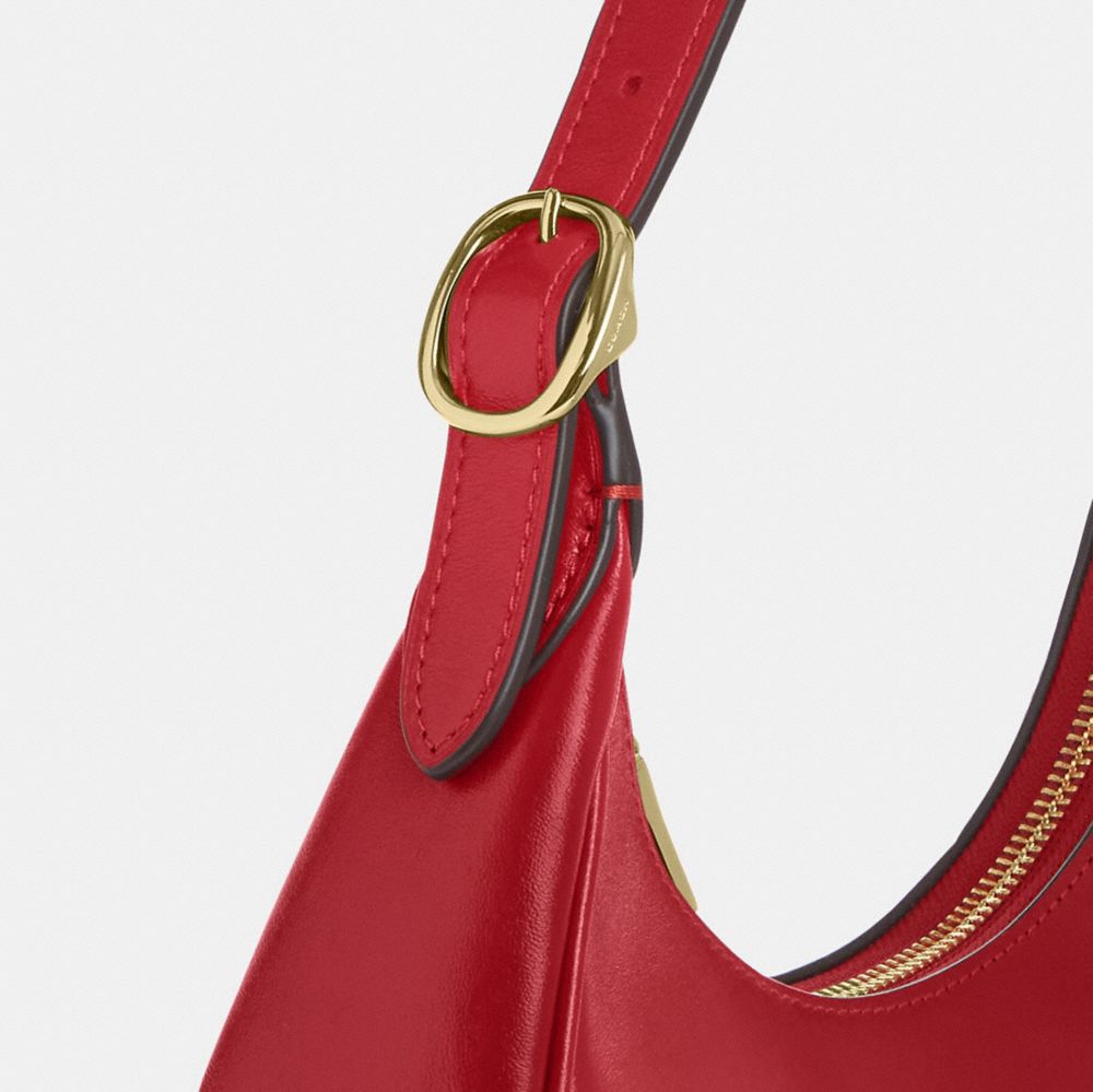Coach Emily Shoulder Bag Gold/Poppy