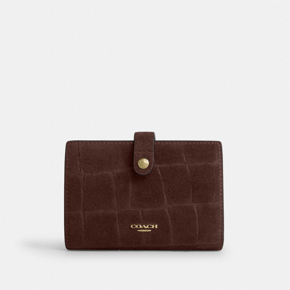 Coach 2-In-1 Wallet Gold/Maple