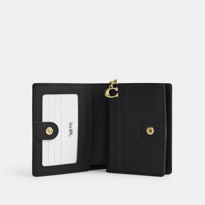 Coach Snap Wallet Gold/Black