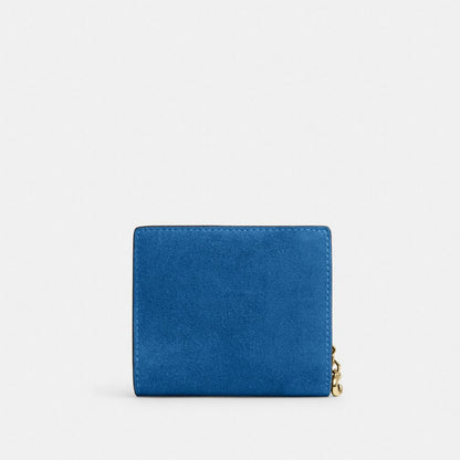 Coach Snap Wallet Im/Blue Jay
