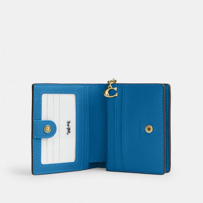 Coach Snap Wallet Im/Blue Jay