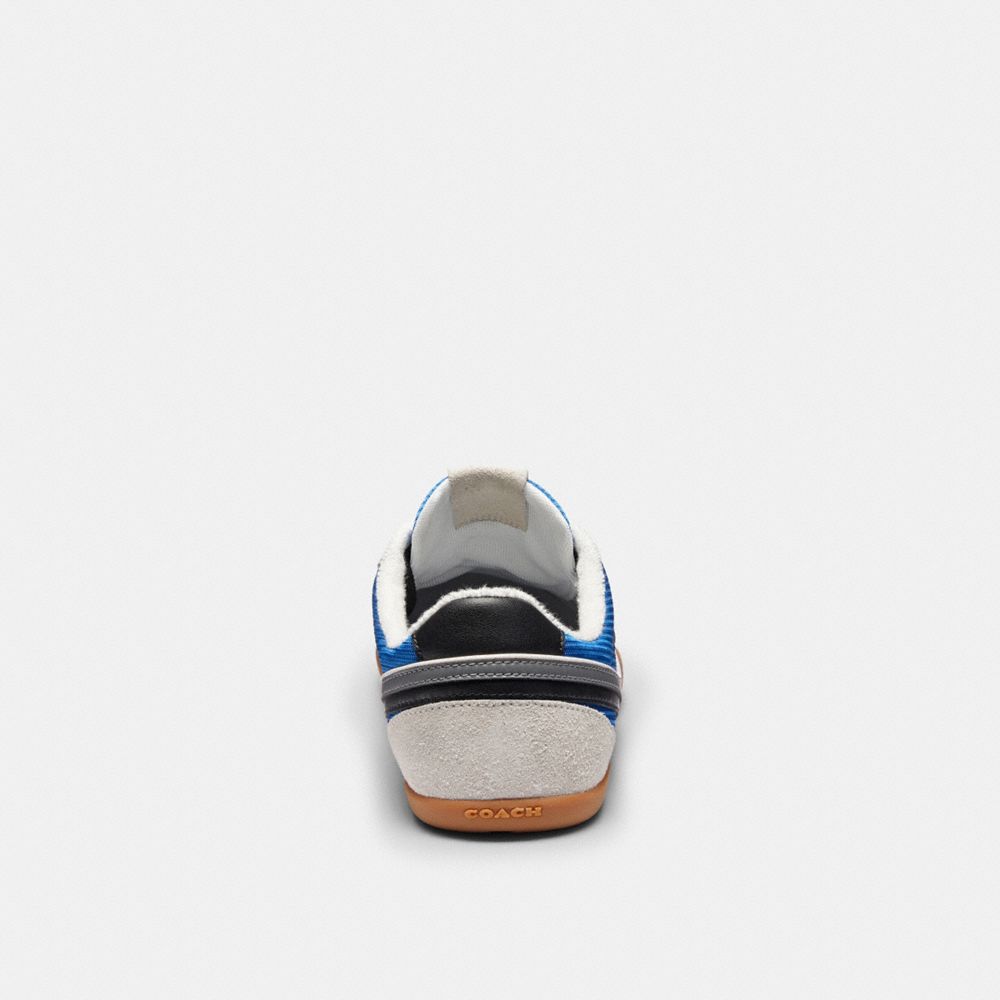 Men's Coach Track Sneaker Midnight Blue Black