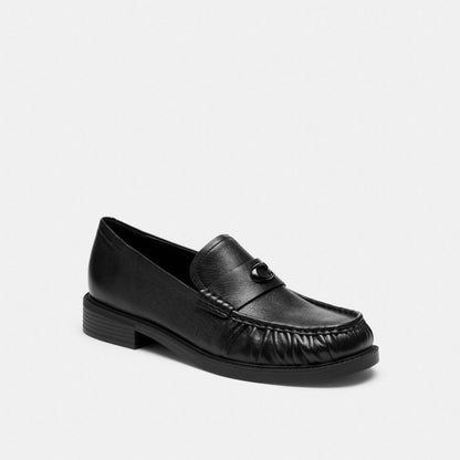 Men's Coach Soft Loafer Black