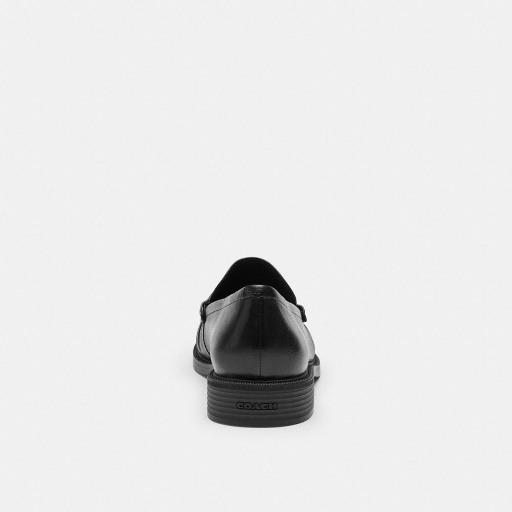 Men's Coach Soft Loafer Black