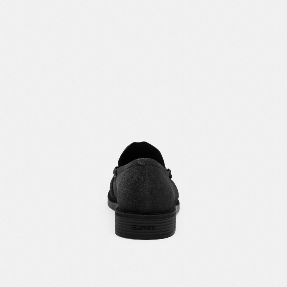 Men's Coach Soft Loafer Black