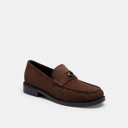 Men's Coach Soft Loafer Chocolate Brown