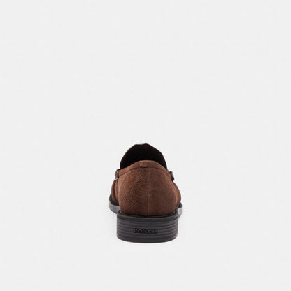 Men's Coach Soft Loafer Chocolate Brown