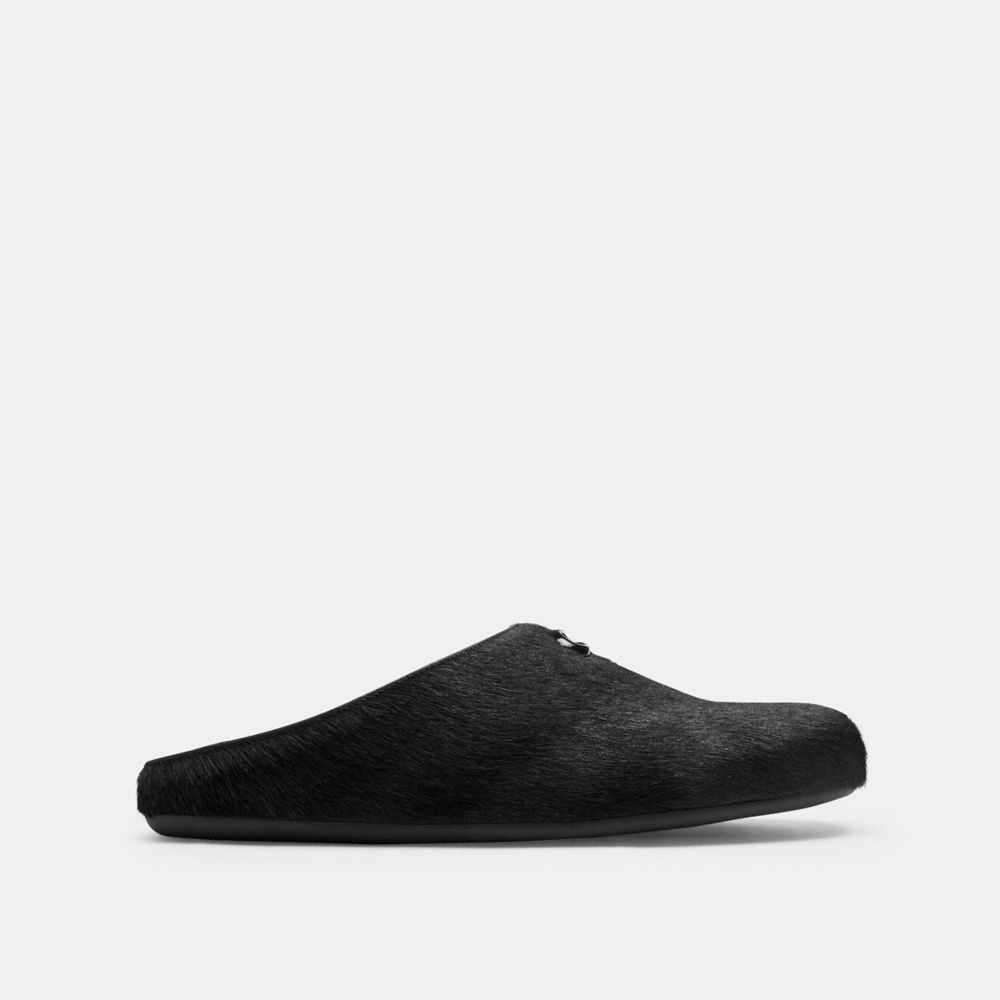 Women's Coach Sculpted C Soft Mule Black