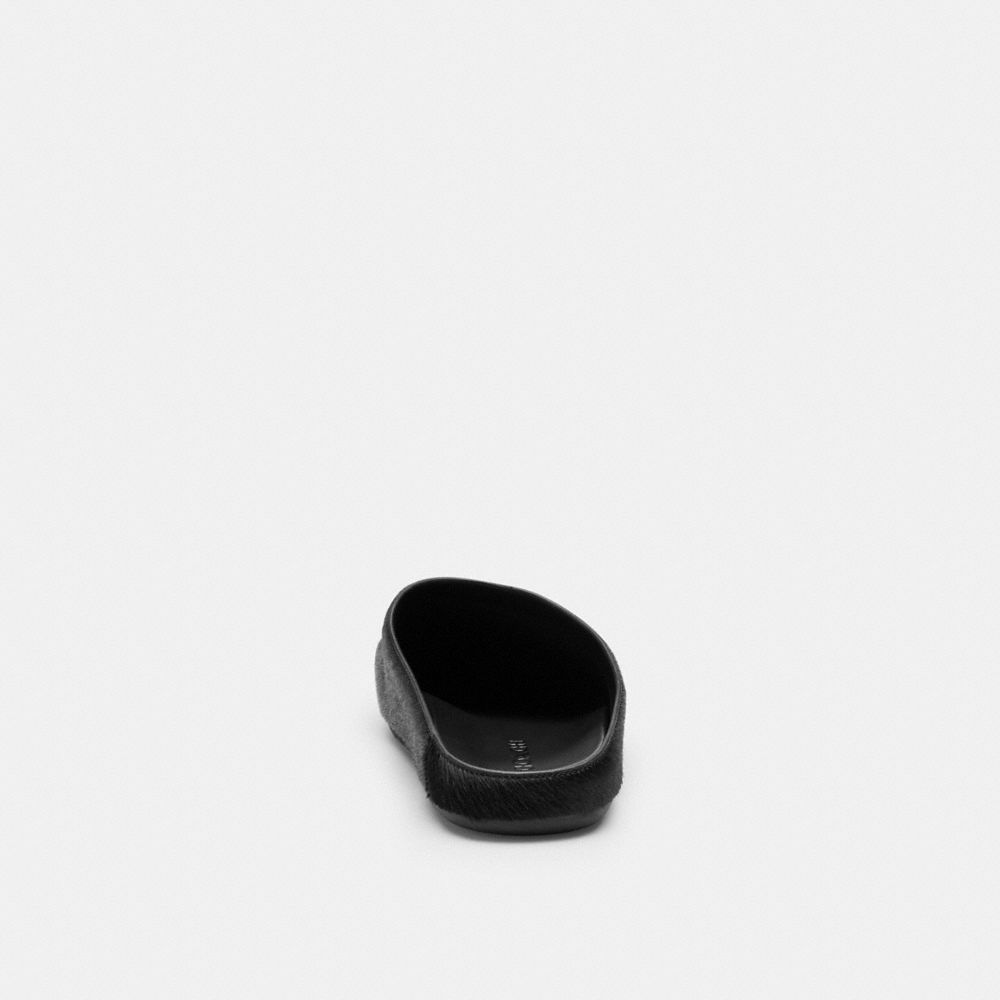 Women's Coach Sculpted C Soft Mule Black