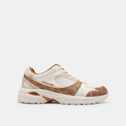 Women's Coach Sport Sneaker In Signature Canvas Brown Multi