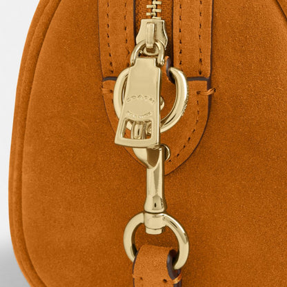 Coach Mini Rowan Crossbody Bag Gold/Marigold