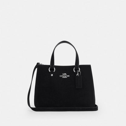 Coach Station Carryall Bag Silver/Black