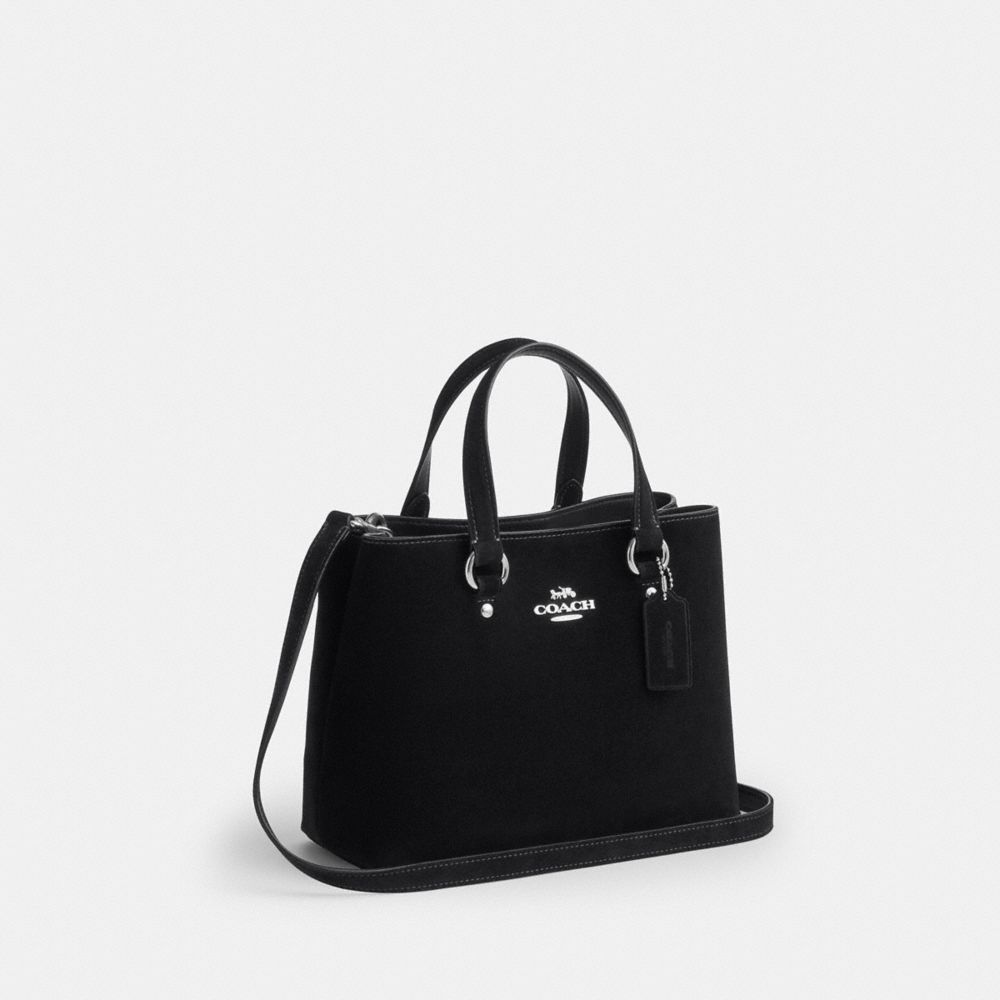 Coach Station Carryall Bag Silver/Black
