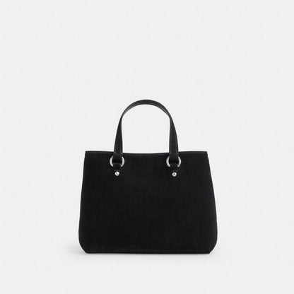 Coach Station Carryall Bag Silver/Black
