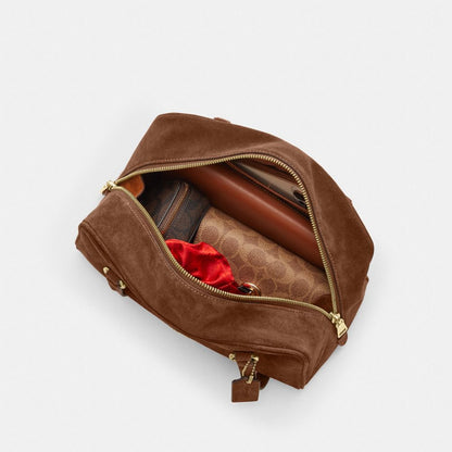 Coach Sydney Shoulder Bag Gold/Warm Brown