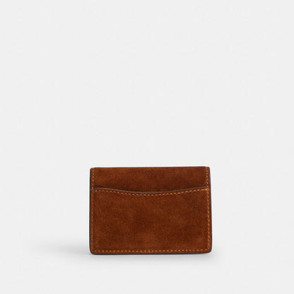 Coach Card Case With Charms Gold/Warm Brown