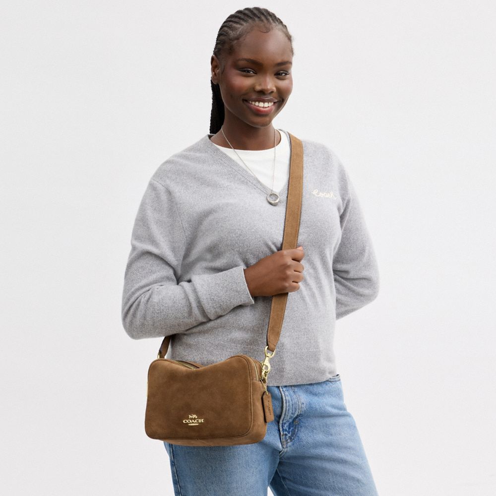 Coach Carey Crossbody Bag Im/Cedar