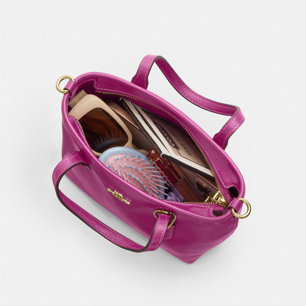 Coach City Mini Tote Bag Im/Magenta