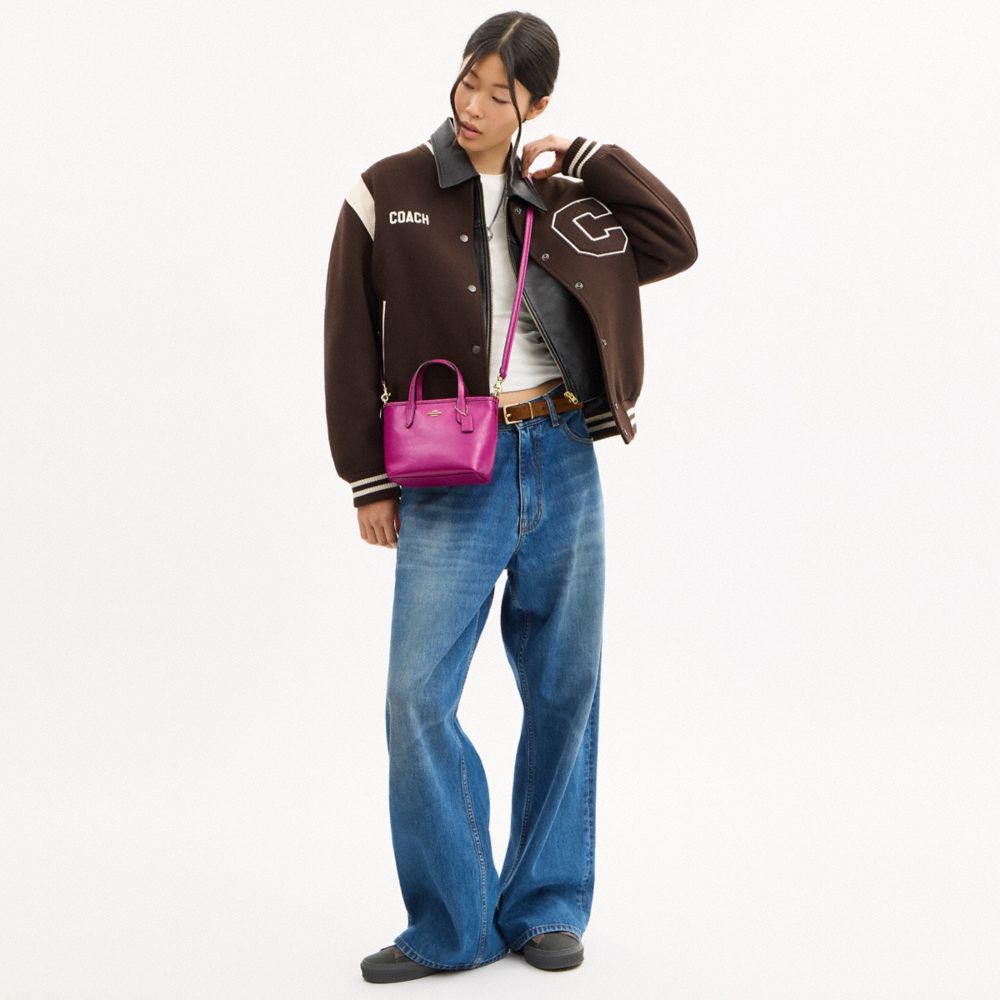 Coach City Mini Tote Bag Im/Magenta