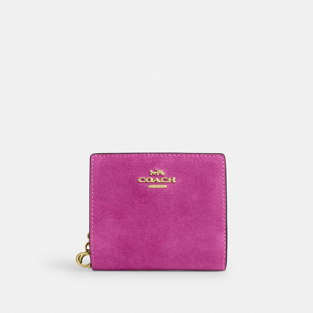 Coach Snap Wallet Im/Magenta
