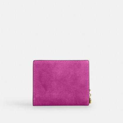 Coach Snap Wallet Im/Magenta
