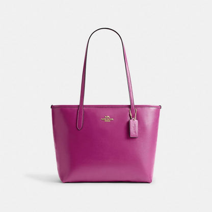Coach Medium City Tote Bag Im/Magenta