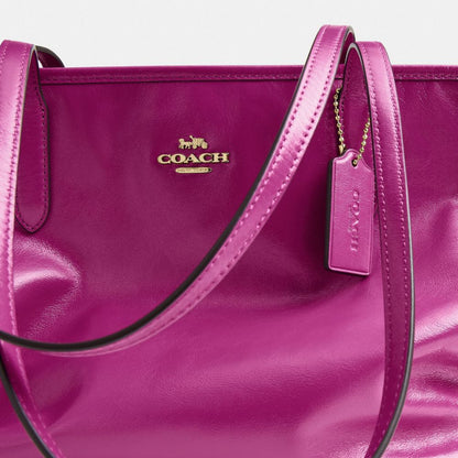 Coach Medium City Tote Bag Im/Magenta