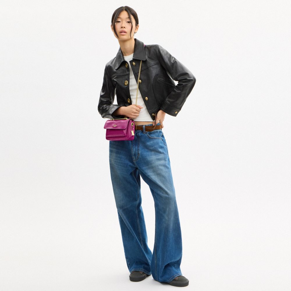 Coach Elodie Crossbody Bag 18 Im/Magenta