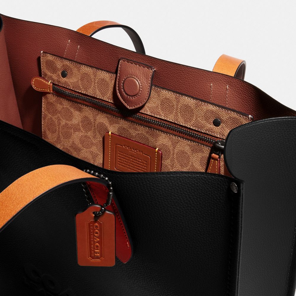 Coach Relay Tote Bag Black