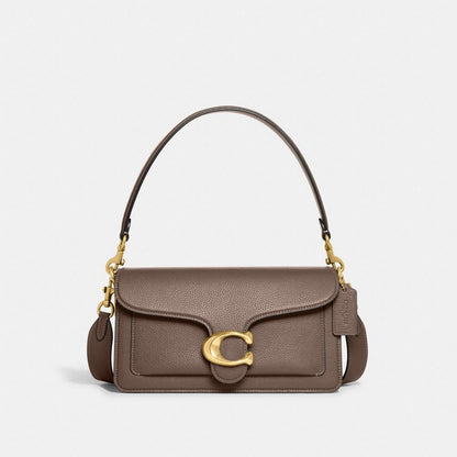 Coach Tabby Shoulder Bag 26 Brass Dark Stone