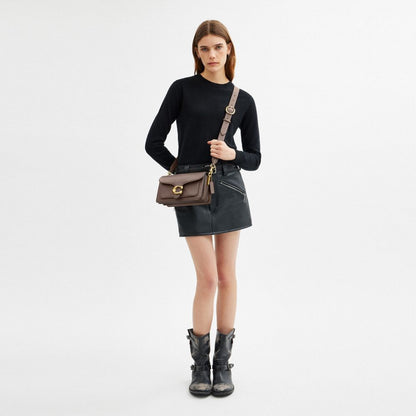 Coach Tabby Shoulder Bag 26 Brass Dark Stone