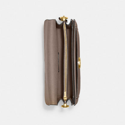 Coach Tabby Shoulder Bag 26 Brass Dark Stone