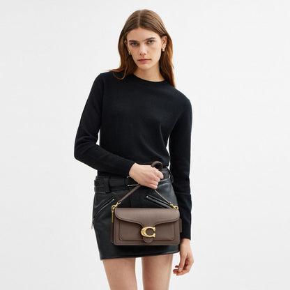 Coach Tabby Shoulder Bag 26 Brass Dark Stone