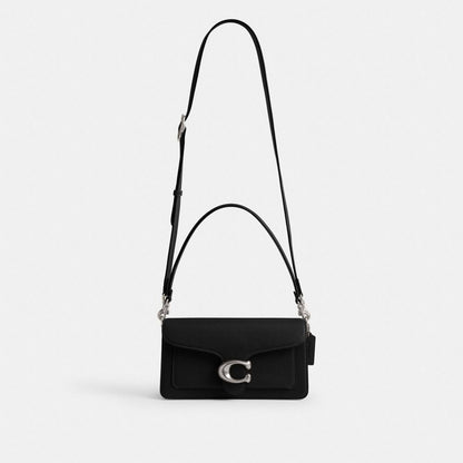 Coach Tabby Shoulder Bag 26 Silver Black