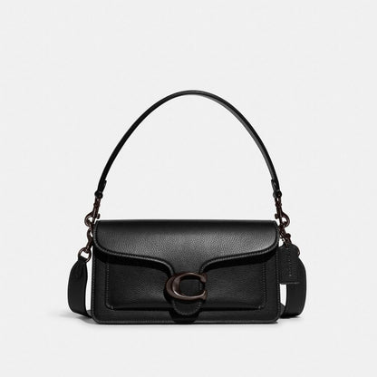 Coach Tabby Shoulder Bag 26 Pewter Black