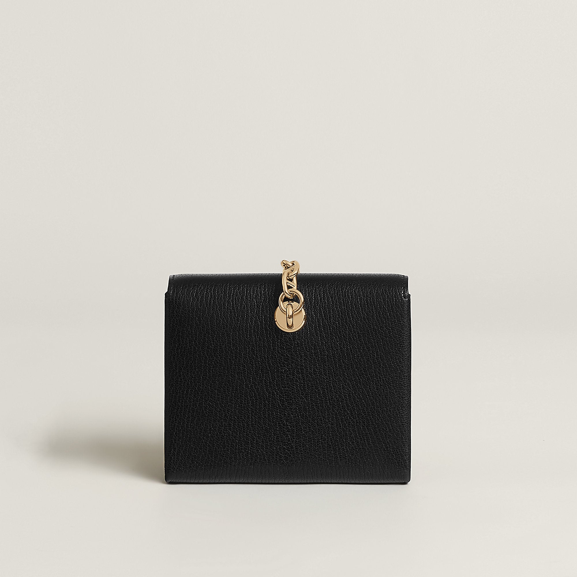  Hermes Chaine D'Ancre To Go Wallet Noir