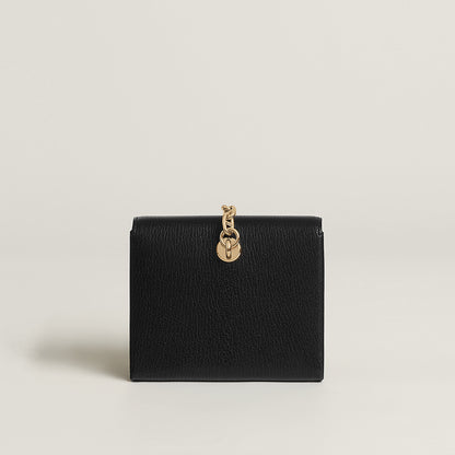  Hermes Chaine D'Ancre To Go Wallet Noir