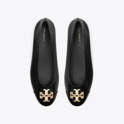 Tory Burch Charlie Ballet PERFECT BLACK / GOLD