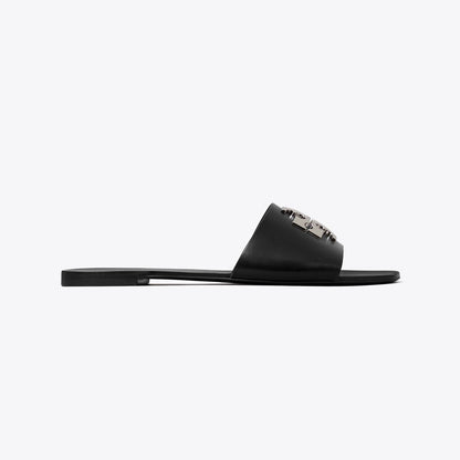 Tory Burch Charlie Cuoio Slide PERFECT BLACK