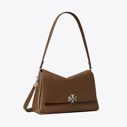 Tory Burch Charlie Shoulder Bag Malt Brown