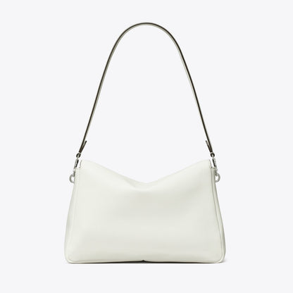 Tory Burch Charlie Shoulder Bag Bianco