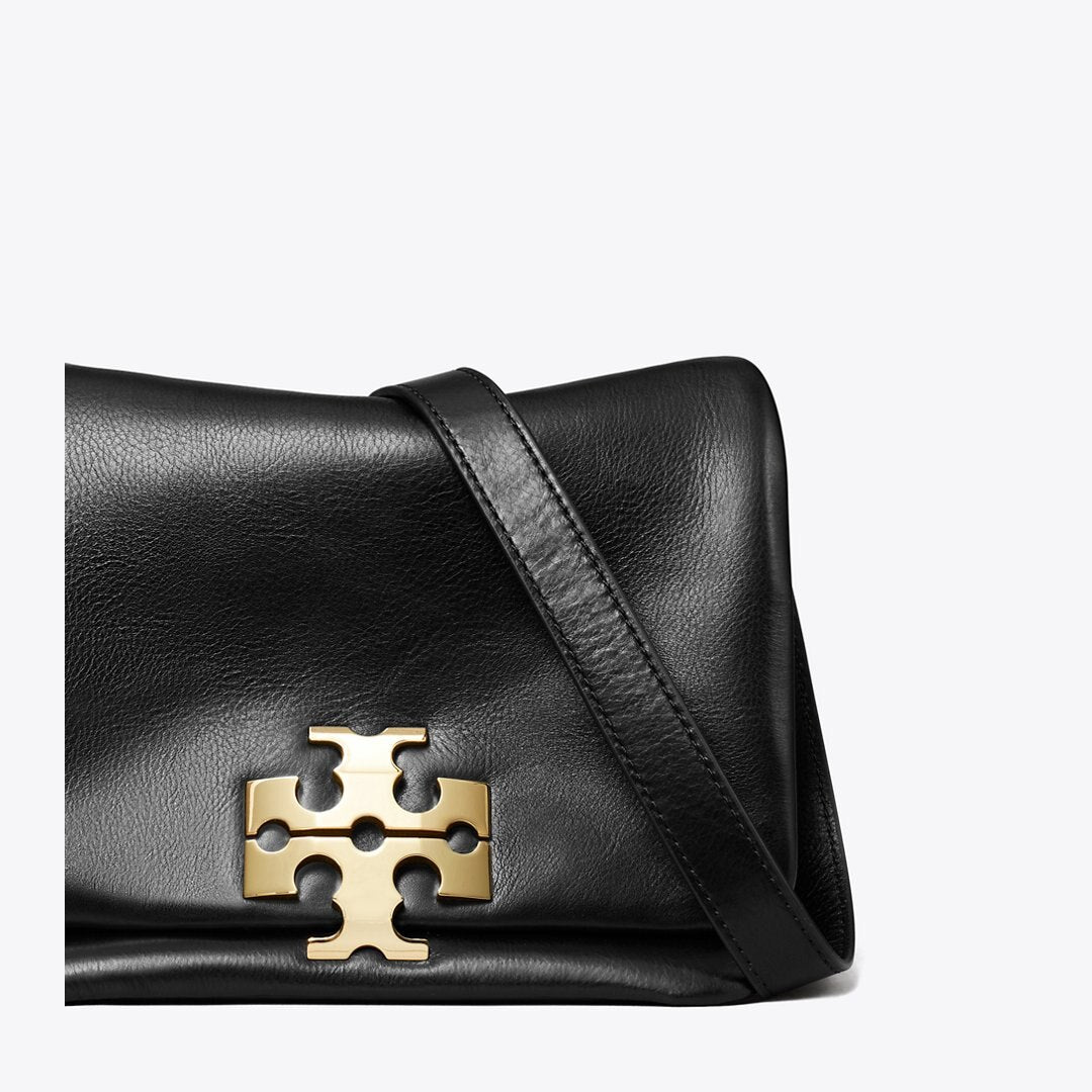 Tory Burch Charlie Shoulder Bag BLACK/GOLD