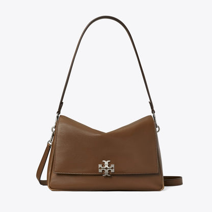 Tory Burch Charlie Shoulder Bag Malt Brown